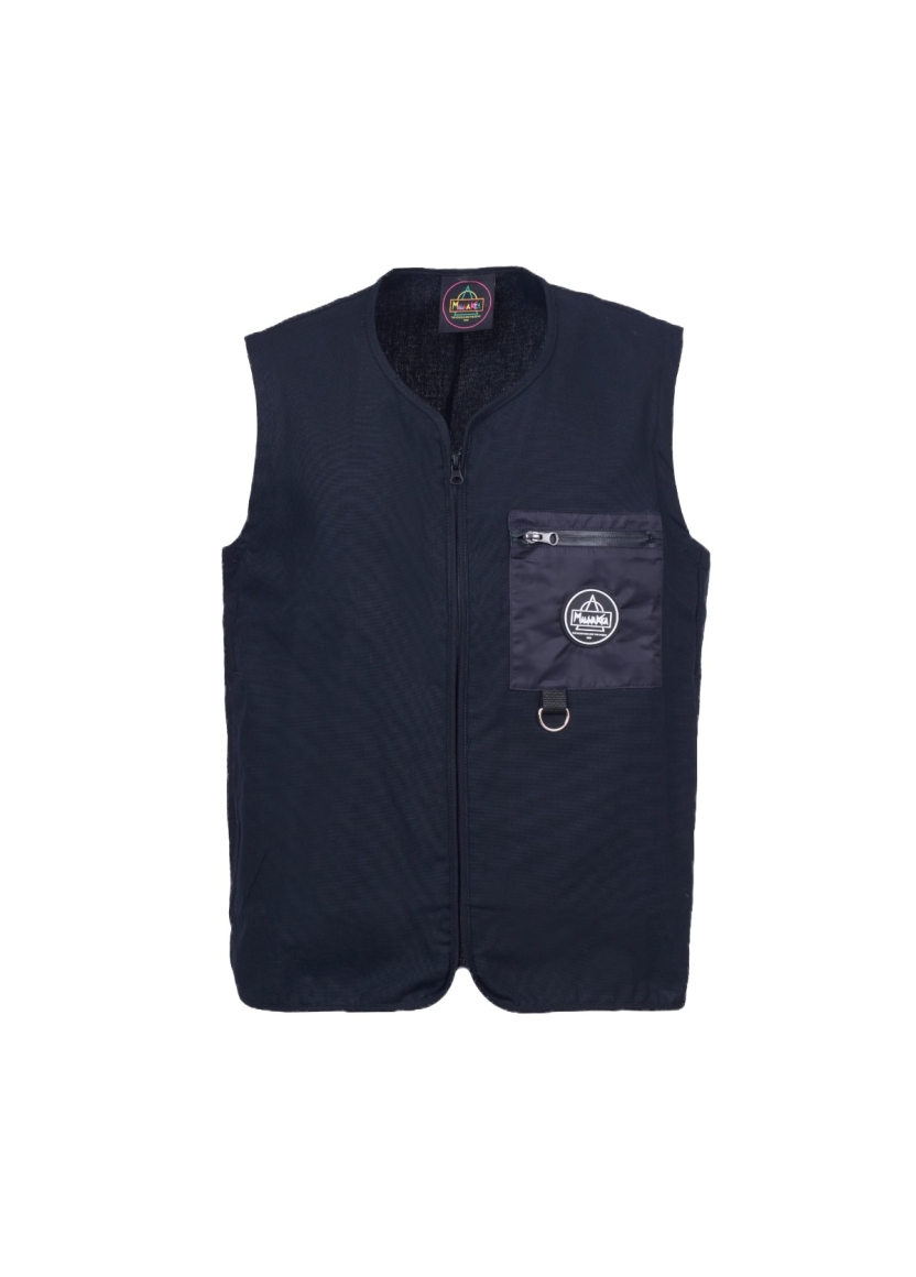 COTTON CANVAS VEST